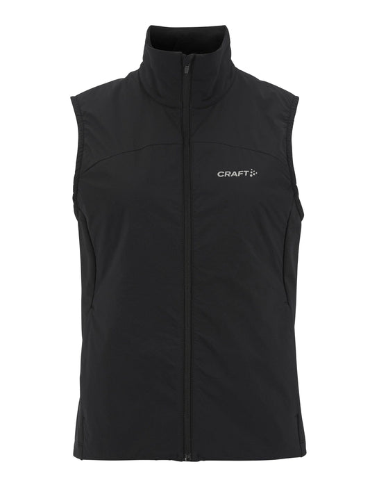 Women's ADV Essence Warm Running Vest 2 - Black Craft Sportswear NA