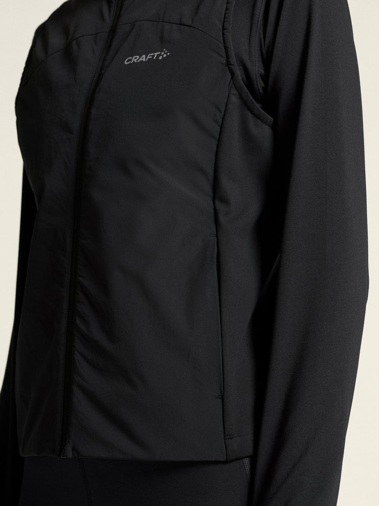 Women's ADV Essence Warm Running Vest 2 - Black Craft Sportswear NA