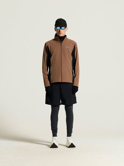 Men's ADV Essence Warm Running Jacket 3 - Cassia/Black Craft Sportswear NA