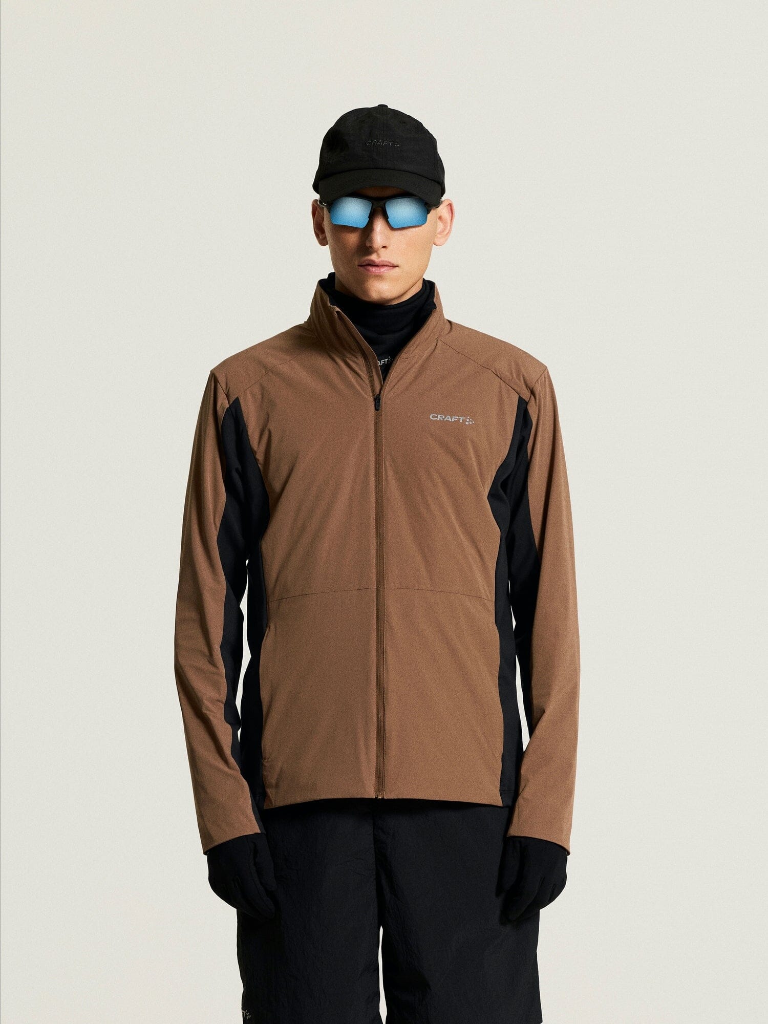 Men's ADV Essence Warm Running Jacket 3 - Cassia/Black Craft Sportswear NA