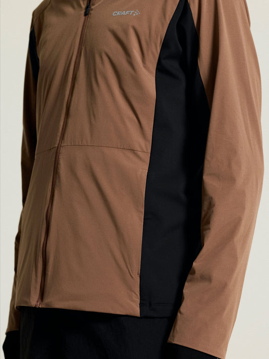 Men's ADV Essence Warm Running Jacket 3 - Cassia/Black Craft Sportswear NA