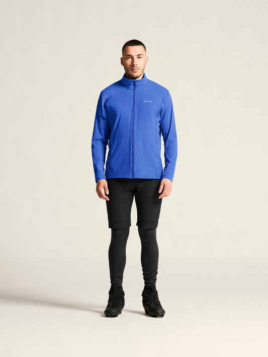 Men's ADV Essence Warm Running Jacket 3 - Ink Blue Men's Jackets and Vests Craft Sportswear NA