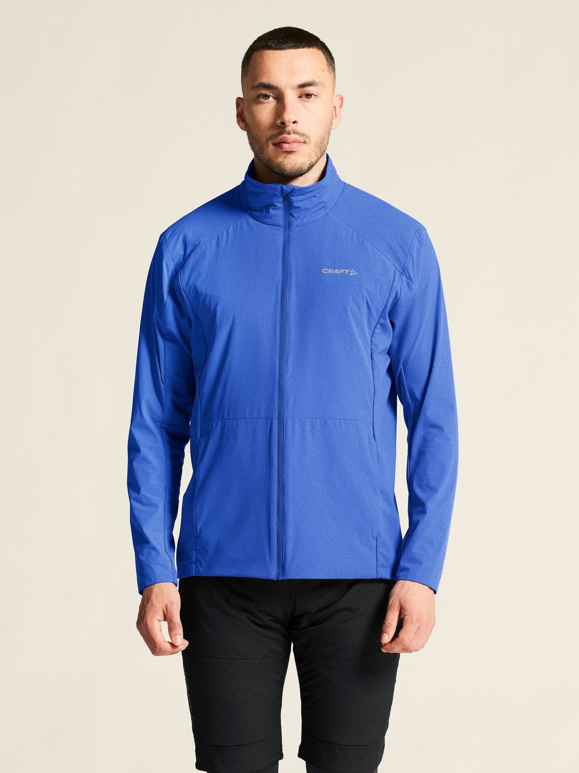 Men's ADV Essence Warm Running Jacket 3 - Ink Blue Men's Jackets and Vests Craft Sportswear NA