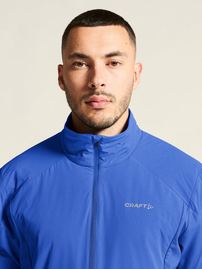 Men's ADV Essence Warm Running Jacket 3 - Ink Blue Men's Jackets and Vests Craft Sportswear NA