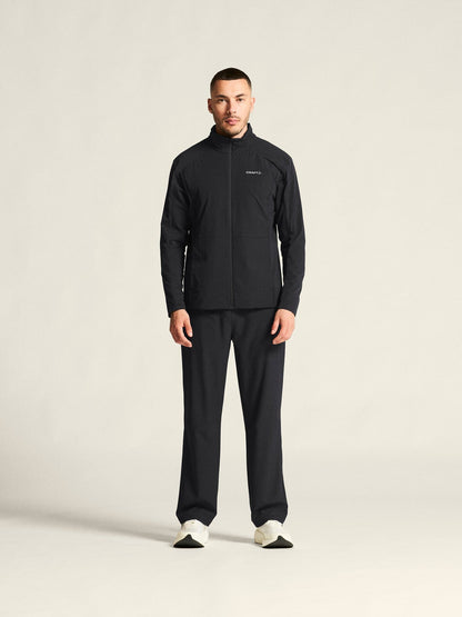 Men's ADV Essence Warm Running Jacket 3 - Black Craft Sportswear NA