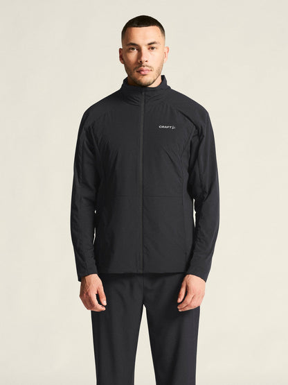 Men's ADV Essence Warm Running Jacket 3 - Black Craft Sportswear NA