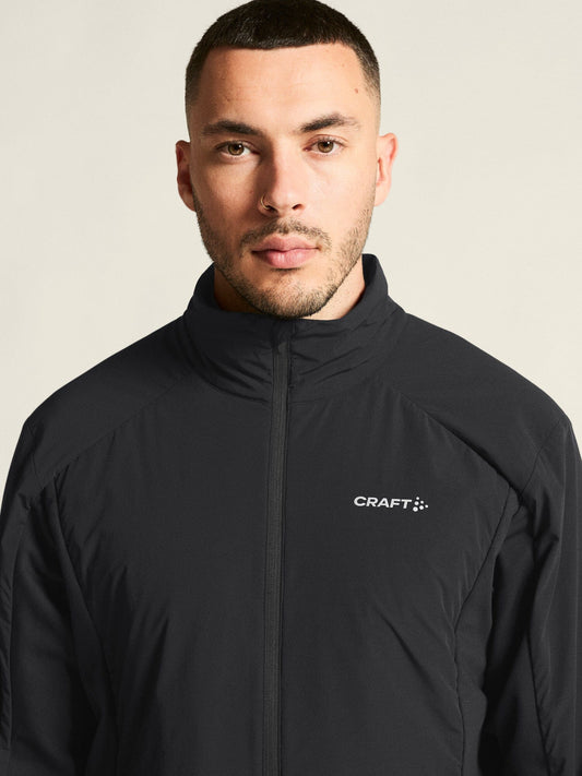 Men's ADV Essence Warm Running Jacket 3 - Black Craft Sportswear NA
