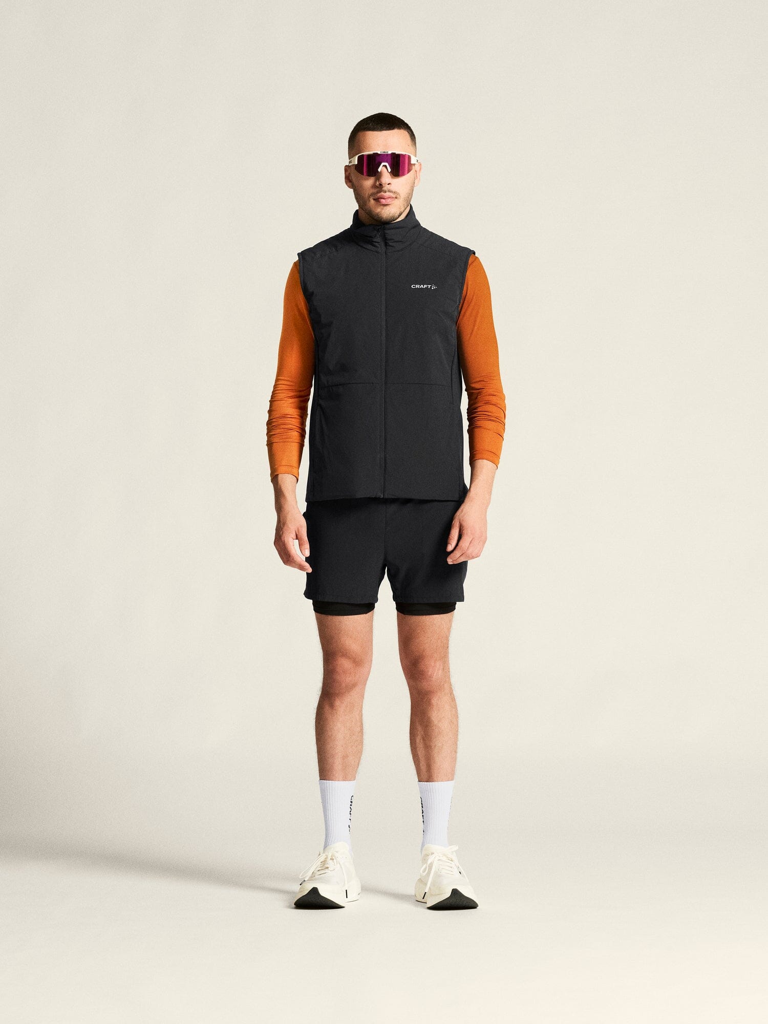 Men's ADV Essence Warm Running Vest 2 - Black Craft Sportswear NA