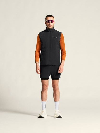 Men's ADV Essence Warm Running Vest 2 - Black Craft Sportswear NA