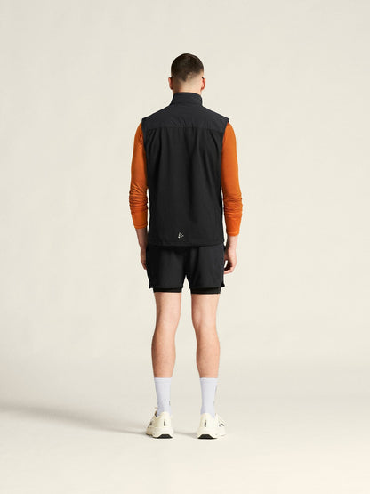 Men's ADV Essence Warm Running Vest 2 - Black Craft Sportswear NA