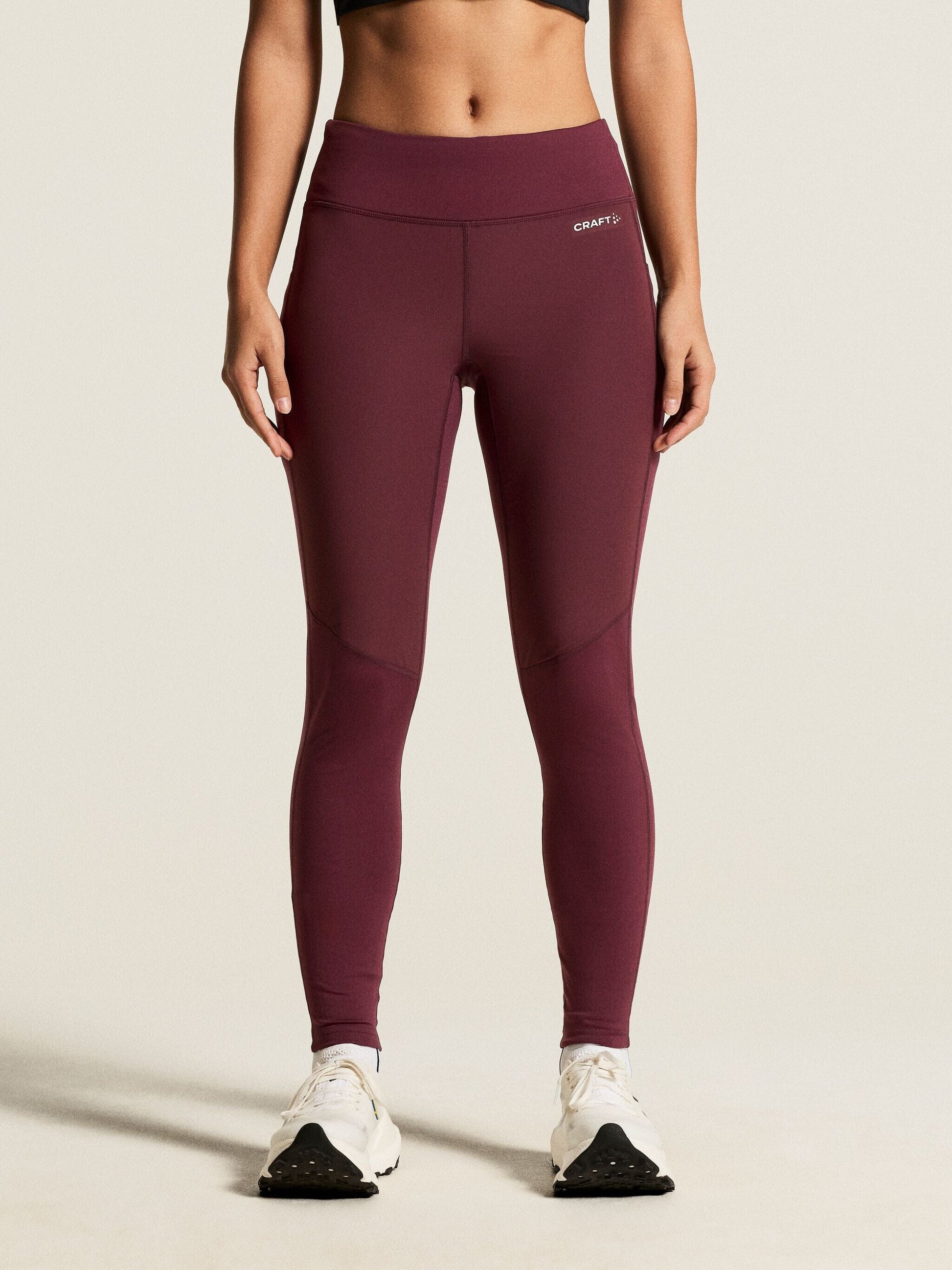 Women's Adv Essence Warm Wind Running Tights 2 - DK Fig Craft Sportswear NA