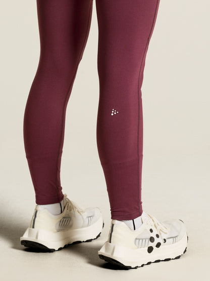 Women's Adv Essence Warm Wind Running Tights 2 - DK Fig Craft Sportswear NA