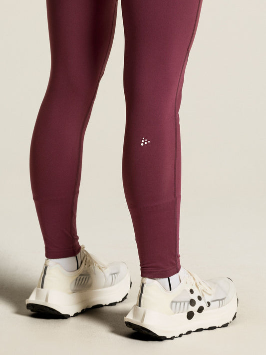 Women's Adv Essence Warm Wind Running Tights 2 - DK Fig Craft Sportswear NA