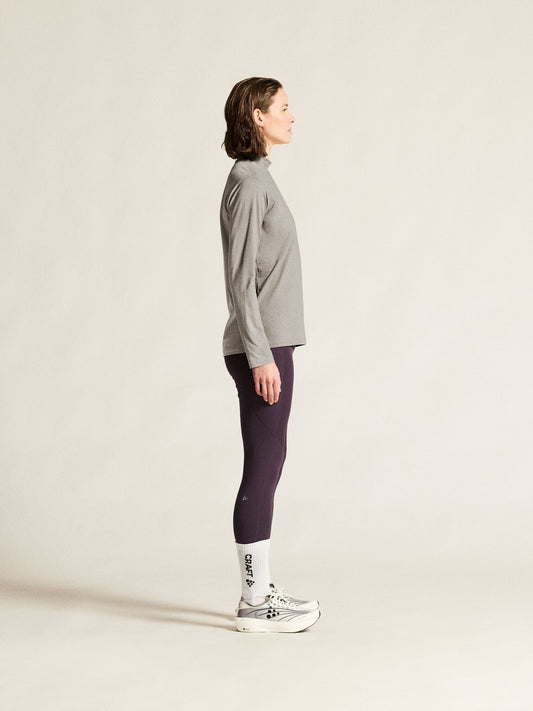 Women's Adv Essence Warm Wind Running Tights 2 - DK Plum Craft Sportswear NA
