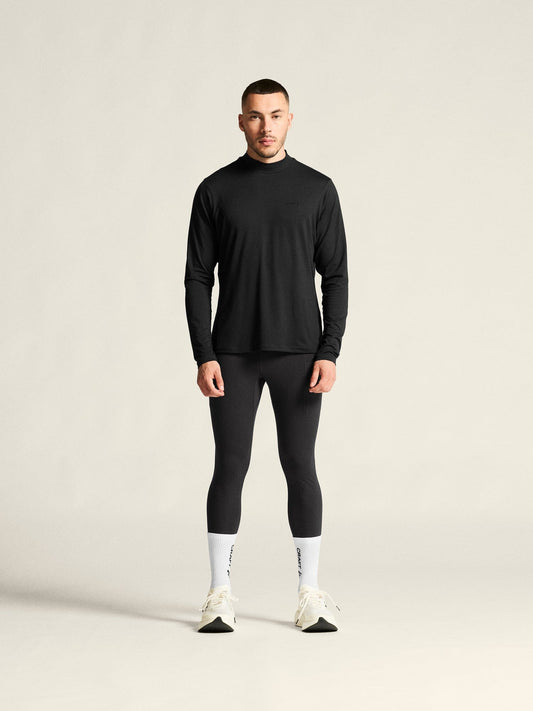 Men's ADV Essence Warm Running Tights 3 - Black Craft Sportswear NA