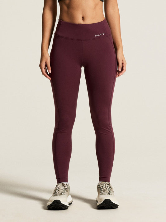 Women's Adv Essence Warm Running Tights 3 - DK Fig Craft Sportswear NA