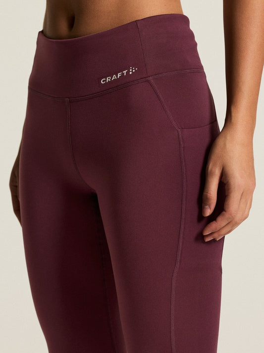 Women's Adv Essence Warm Running Tights 3 - DK Fig Craft Sportswear NA