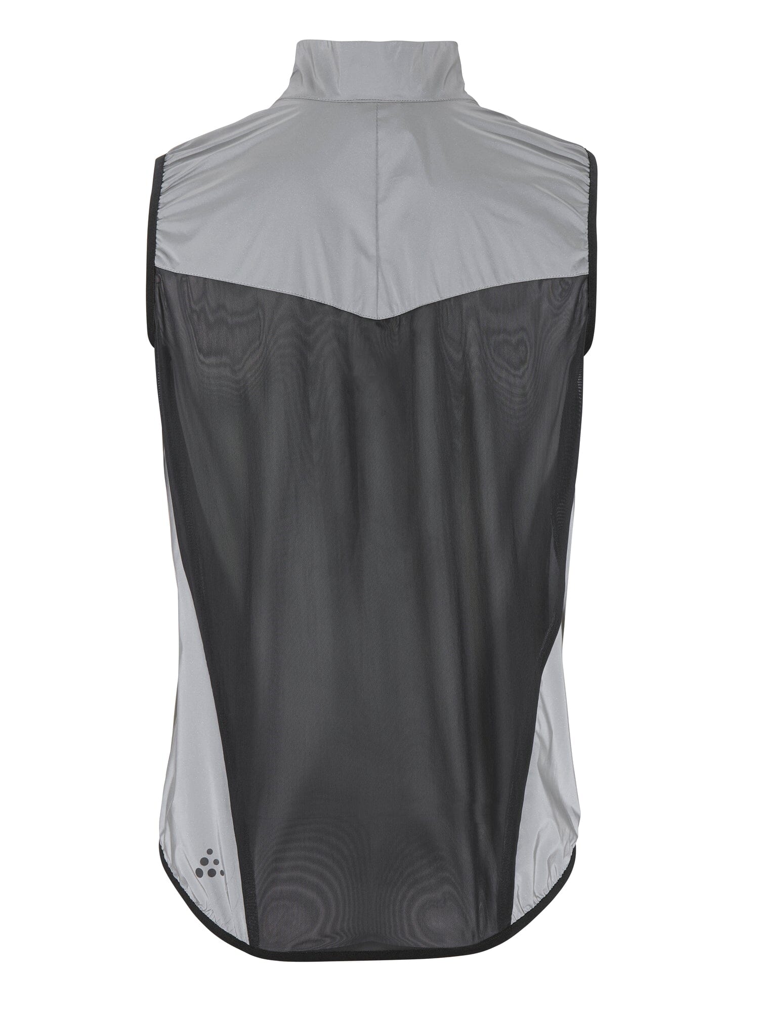Men's ADV Essence Lumen Wind Running Vest - SILVER/BLACK Craft Sportswear NA