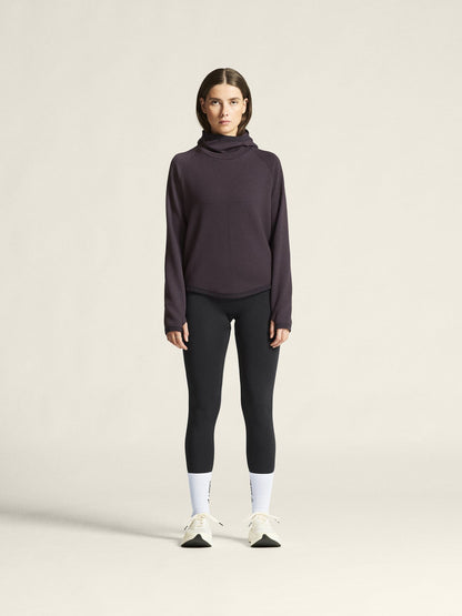Women's Grid Hood - Dark Plum Craft Sportswear NA