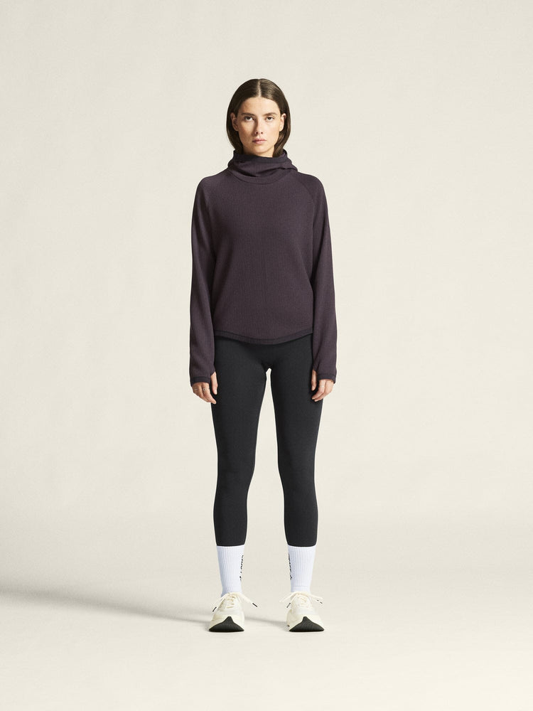 Women's Grid Hood - Dark Plum Craft Sportswear NA