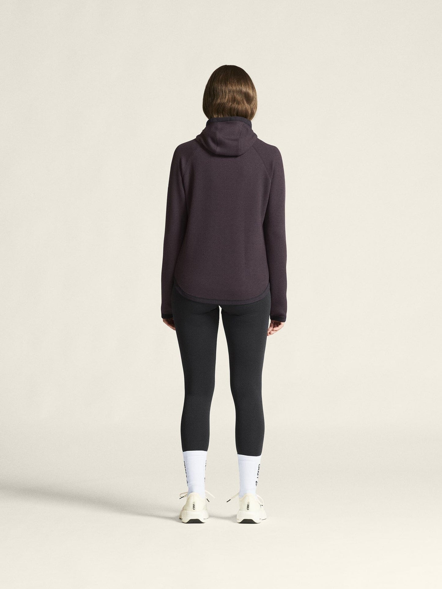 Women's Grid Hood - Dark Plum Craft Sportswear NA