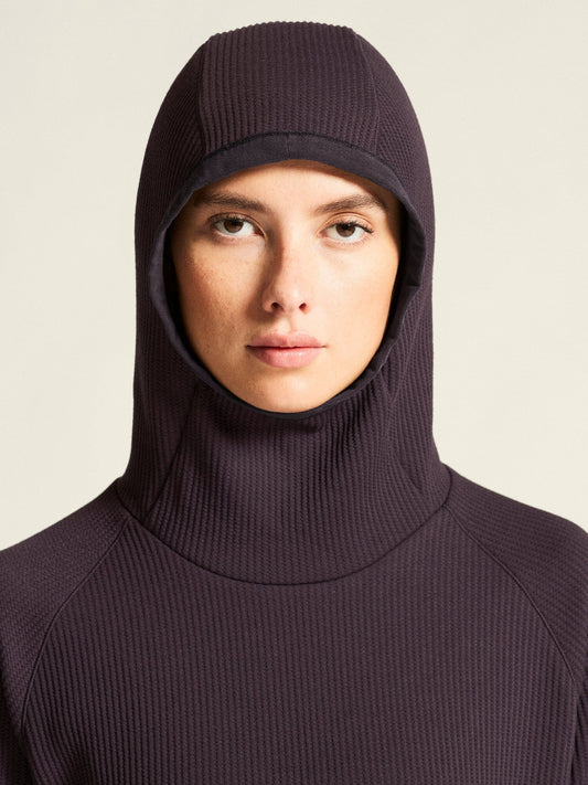 Women's Grid Hood - Dark Plum Craft Sportswear NA