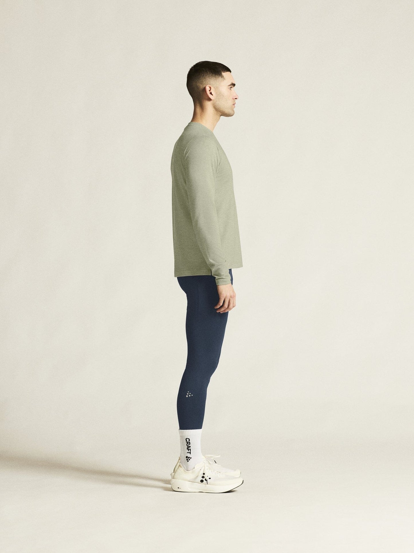 Men's Thermal Mesh CN - Pigeon Melange Men's Midlayers and Hoodies Craft Sportswear NA