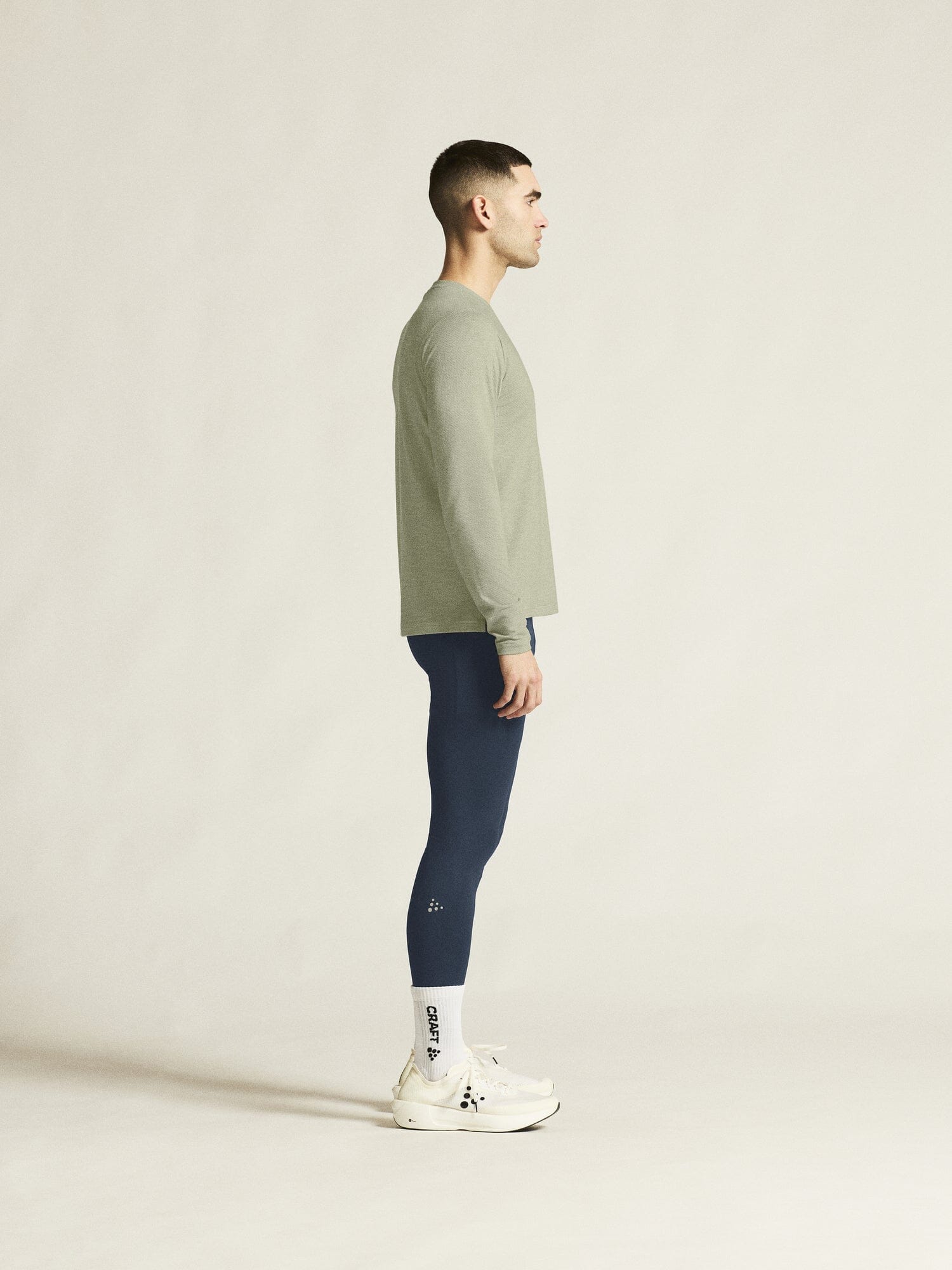 Men's Thermal Mesh CN - Pigeon Melange Men's Midlayers and Hoodies Craft Sportswear NA