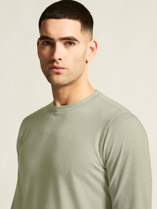 Men's Thermal Mesh CN - Pigeon Melange Men's Midlayers and Hoodies Craft Sportswear NA