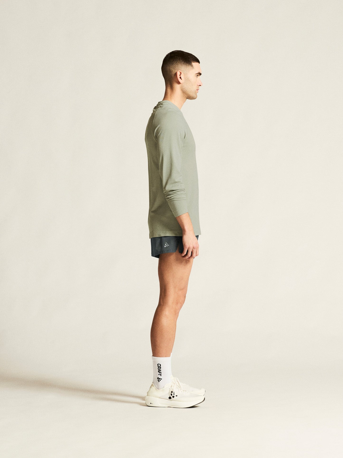 Men's Active Comfort LS 2 - Pigeon Men's Tops, T's, and Tanks Craft Sportswear NA