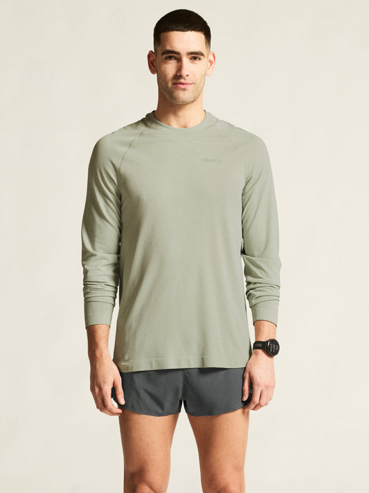 Men's Active Comfort LS 2 - Pigeon Men's Tops, T's, and Tanks Craft Sportswear NA