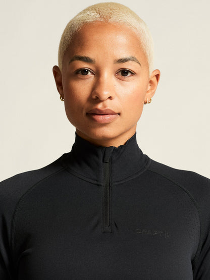 Women's Active Comfort LS HZ 2 - Black Craft Sportswear NA