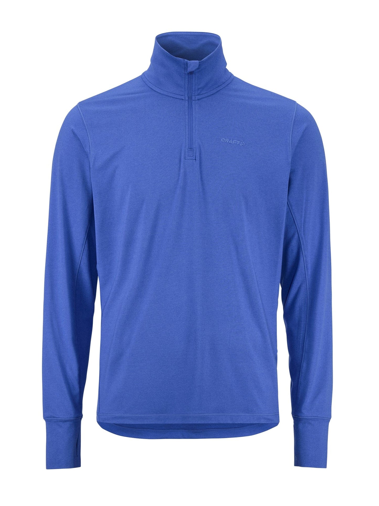 Men's Flow HZ LS - INK BLUE/MELANGE Craft Sportswear NA