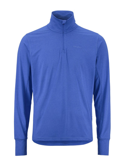 Men's Flow HZ LS - INK BLUE/MELANGE Craft Sportswear NA