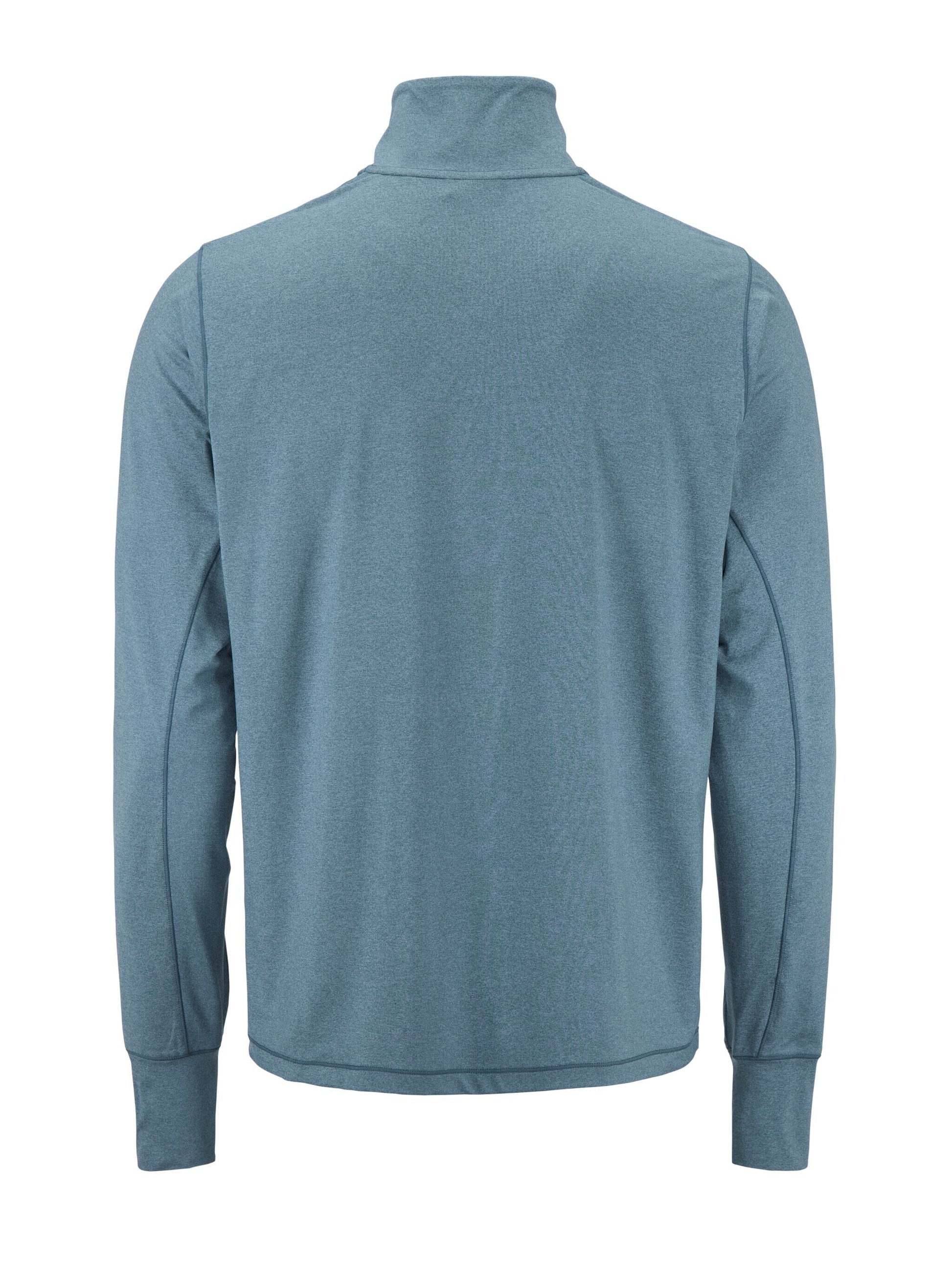 Men's Flow HZ LS - Real/Melange Men's Tops, T's, and Tanks Craft Sportswear NA