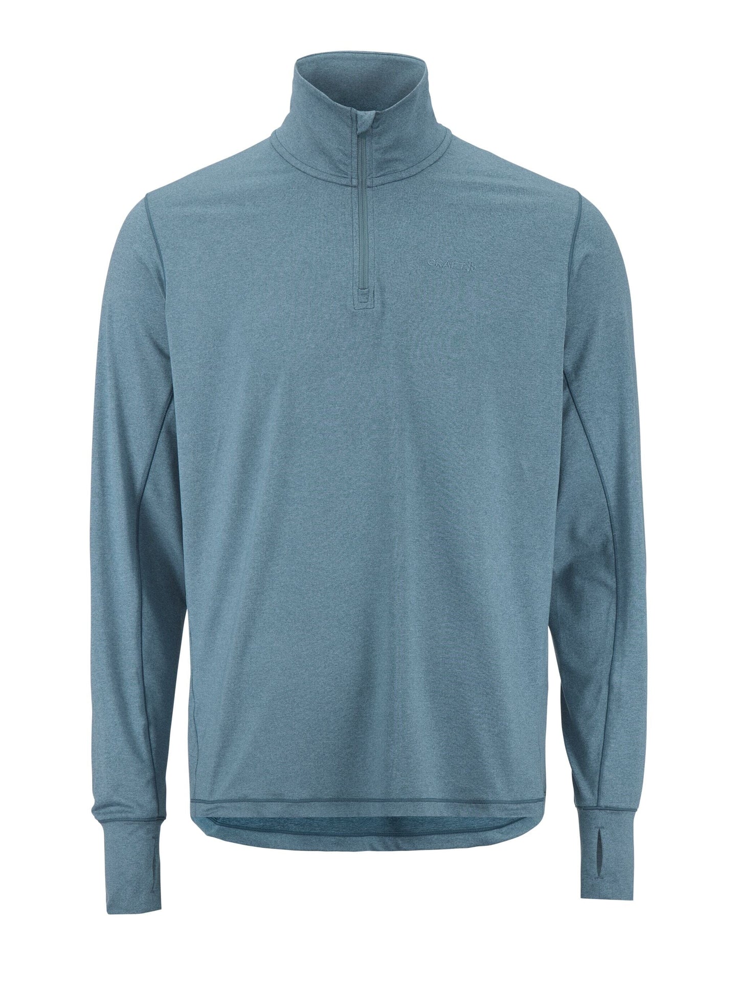 Men's Flow HZ LS - Real/Melange Men's Tops, T's, and Tanks Craft Sportswear NA