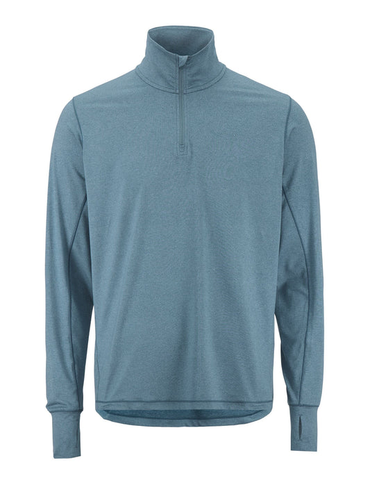 Men's Flow HZ LS - Real/Melange Men's Tops, T's, and Tanks Craft Sportswear NA