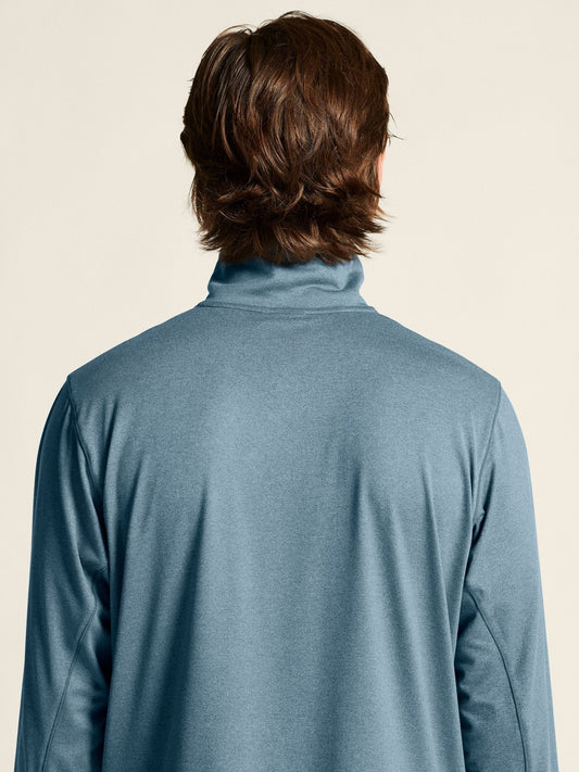 Men's Flow HZ LS - Real/Melange Men's Tops, T's, and Tanks Craft Sportswear NA