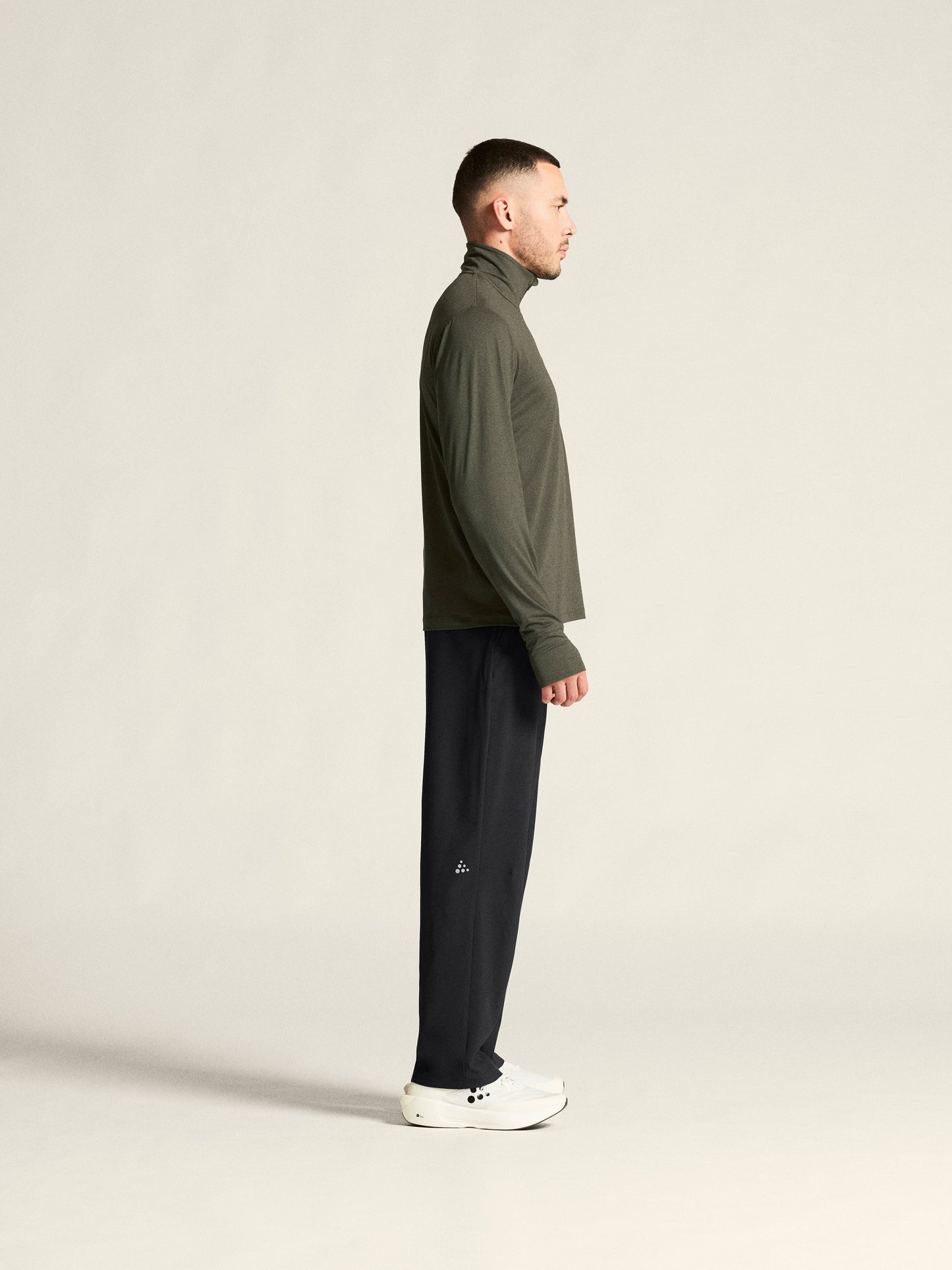 Men's Flow HZ LS - Chimera/Melange Men's Tops, T's, and Tanks Craft Sportswear NA