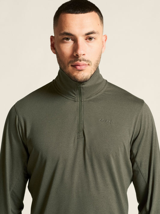 Men's Flow HZ LS - Chimera/Melange Men's Tops, T's, and Tanks Craft Sportswear NA