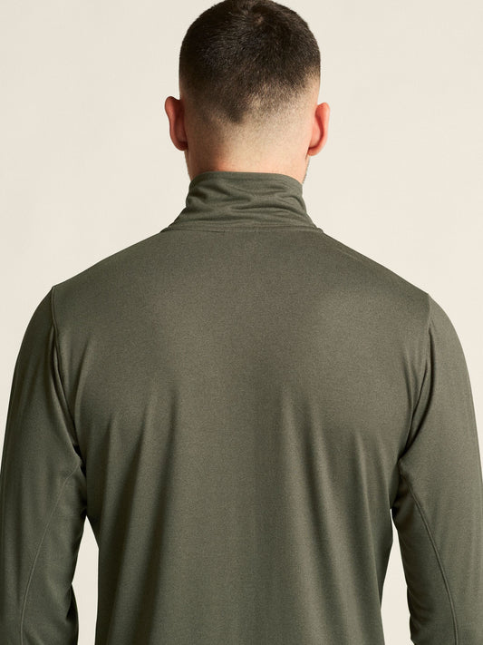 Men's Flow HZ LS - Chimera/Melange Men's Tops, T's, and Tanks Craft Sportswear NA