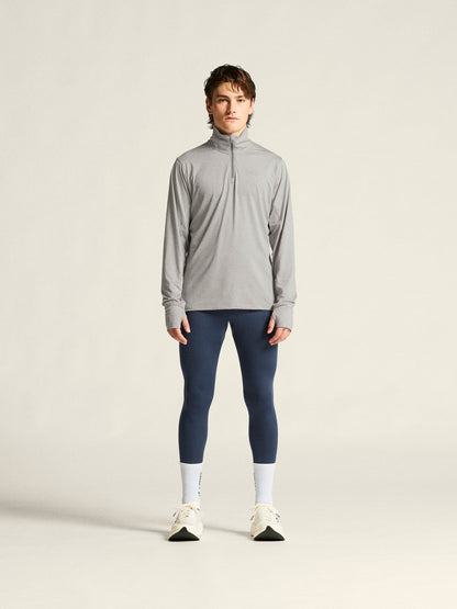 Men's Flow HZ LS - GREY MELANGE Craft Sportswear NA