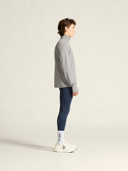Men's Flow HZ LS - GREY MELANGE Craft Sportswear NA