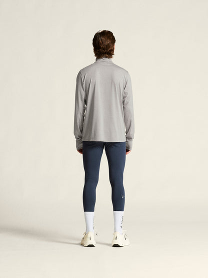 Men's Flow HZ LS - GREY MELANGE Craft Sportswear NA