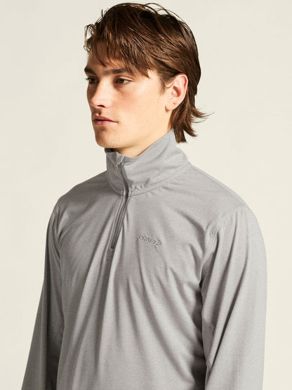 Men's Flow HZ LS - GREY MELANGE Craft Sportswear NA