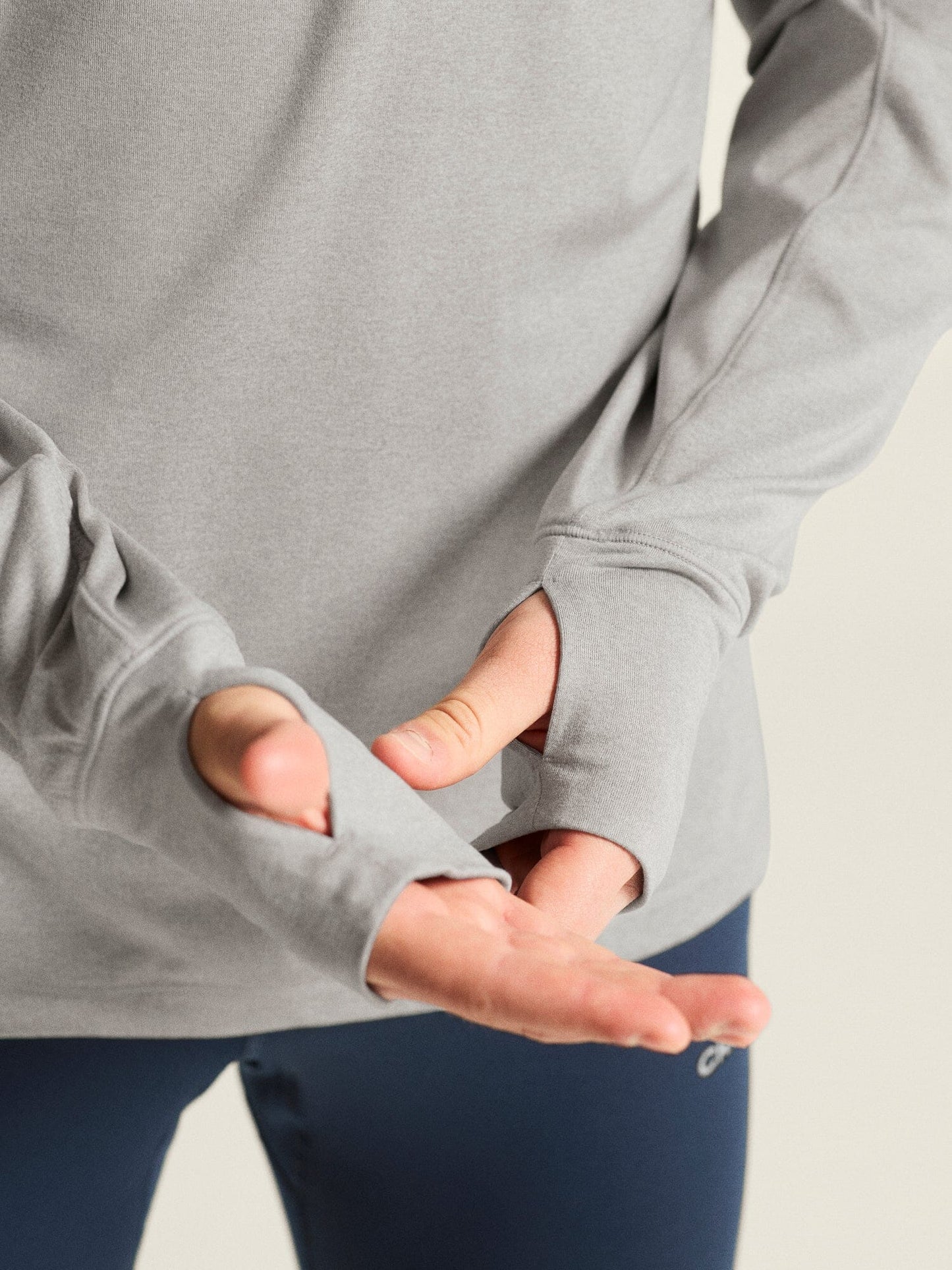 Men's Flow HZ LS - GREY MELANGE Craft Sportswear NA