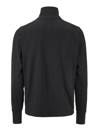 Men's Flow HZ LS - Black Melange Craft Sportswear NA