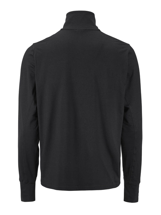 Men's Flow HZ LS - Black Melange Craft Sportswear NA