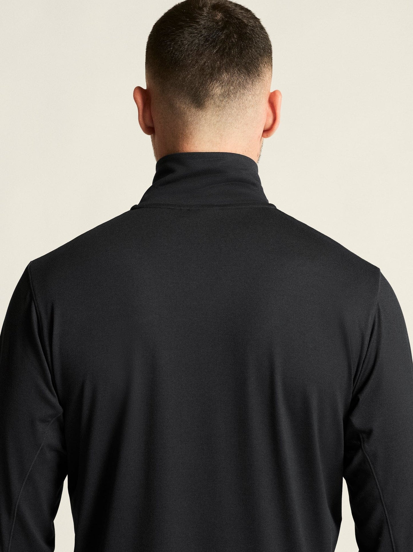 Men's Flow HZ LS - Black Melange Craft Sportswear NA