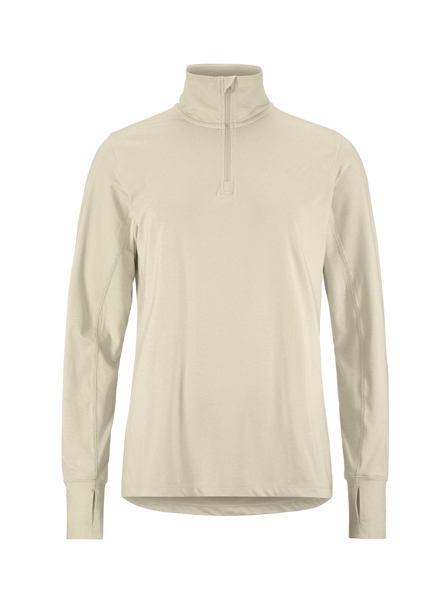 Women's Flow HZ LS - PLASTER-MELANGE Craft Sportswear NA